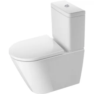 Duravit D-Neo Stand-Tiefspül-WC 2002090000 37x58cm, für aufgesetzten Spülkasten, für Kombination, weiß