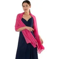 MayTree Modeschal Chiffon Schal Stola Umschlagtuch Abendkleid 70x180, (Stück, 1-St)