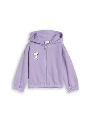 tom tailor kids - Peanuts hoodie jacket sweet purple - Gr. - 134