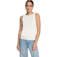 Zero Stricktop Damen ohne Arm mit Wellenkante