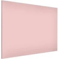 Bilderdepot24 Magnettafel Küche rosa Colour Rose, (1-tlg., Magnetboard Pinnwand für die Wand - metallische Tafel für Magnete), Magnetwand groß mit Motiv Büro Memoboard magnetisch Hochformat