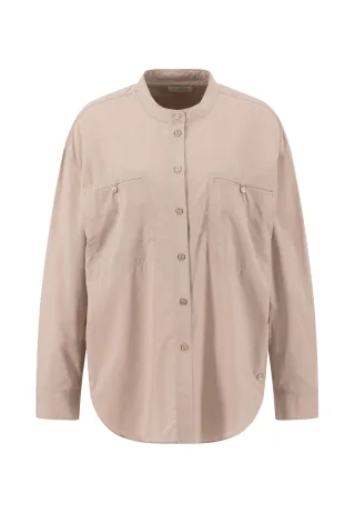 FYNCH-HATTON - BLOUSE CHEST POCKETS urban taupe - Gr. - 38