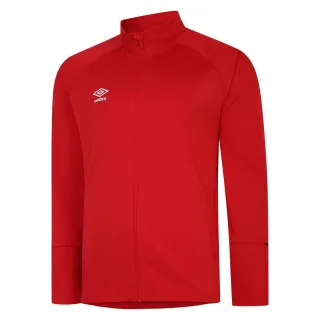 Umbro - "Total Training" Trainingsjacke für Herren (Zinnoberrot/Schwarz)
