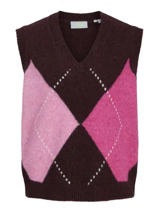 JJXX - JXHARVI VEST KNIT Winetasting - Gr. - S