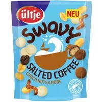 UELTJE Knabberei, ültje Swavy Salted Coffee Snackmix mit gerösteten Kaffeebohnen 140g