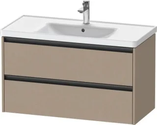 Duravit Ketho.2 Waschtischunterbau wandhängend Leinen Matt 984x455x549 mm - K25284075750000 K25284075750000