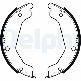 Delphi Bremsbacken hinten Hyundai Terracan