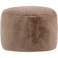 icon Pouf XL aus Kunstfell „Milano“, mit Füllung