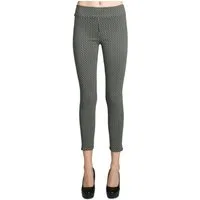 Caspar Leggings HLE019 elegante blickdichte Damen Super Stretch Leggings mit stylischen Stoffmustern