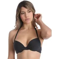 Sassa Bügel-Bikini-Top Bikini-Top mit Schale BASIC BLACK (Stück, 1-St), -