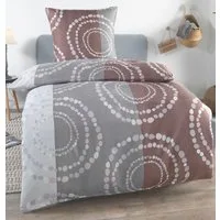 Dreamhome Bettwäsche 135x200 + 80x80 cm atmungsaktiver Bettbezug, moderne Designs, Für Allergiker geeignet, pflegeleicht, angenehm weicher Stoff