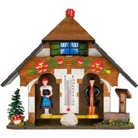 Christoffel Tischuhr Wetterhäuschen Christoffel