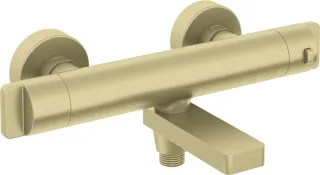 Neuesbad Thermostat Wannenarmatur, gold gebürstet NB1DEBCH_R1BT1