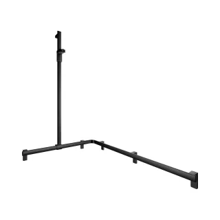 KEUCO AXESS Eck-Duschhandlauf 90° mit Brausestange, Metall, B: 115 H: 130,1 T: 85 cm, 35015370202 35015370202