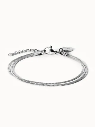 PURELEI Two Layers Armband, verstellbare Länge