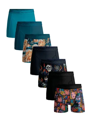 Muchachomalo Herren Boxer Shorts - 7er Pack - Herren Unterwäsche