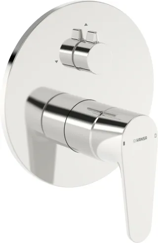 Hansa Einhandmischer FM-Set f. zwei Abgänge, HANSAVANTIS 8260 Rosette rund verchromt, 82609023 82609023