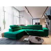 Masseno Ecksofa SELVA mit Schlaffunktion L-Form, Sofa mit Bettkasten