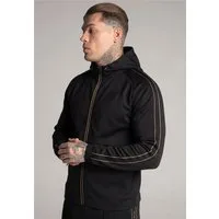 Siksilk Hoodie SikSilk Herren Schwarz Full Zip hoodie