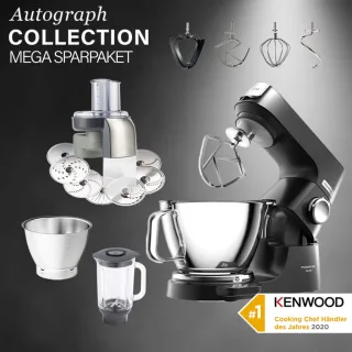 Kenwood KüchenmaschineTitanium Chef Baker Black KVC85.004BK inkl....