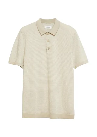 s.Oliver - Strickpullover beige - Gr. - L