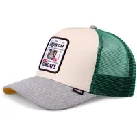 Djinns Trucker Cap Djinns HFT Cap DNC Sunday Brunch Creme/Grey/Green (Meshcap)