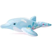 Intex Aufblasbare Schwimmfigur Wasser Spielzeug Ride-On Delfin Lil' Dolphin 175cm x 66cm ab 3 58535NP