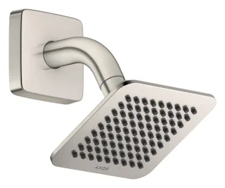 Hansgrohe Kopfbrause 120/120 1jet AXOR Citterio C mit Brausearm edelstahl optik, 28810800 28810800