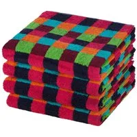 Cawö Handtuch Set Lifestyle, Walkfrottee (Spar-Set, 4-St), 4 X Handtuch im Set - Baumwolle - Saugstark