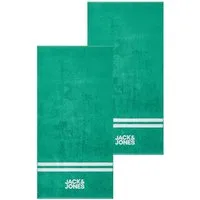 Jack & Jones Strandtuch JACCLUB TOWEL 2er Pack 80 x 160cm Handtuch, Frottee (2-St), aus 100% Baumwolle