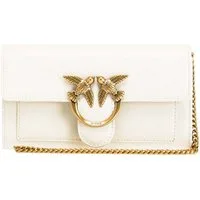 PINKO Umhängetasche Wallet C, aus echtem Rindsleder