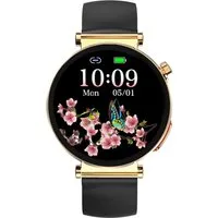 Knauermann Neo 2 Telefon & Notruf EKG Messung Blutdruck Puls Smartwatch, Bluetooth