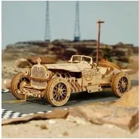 Robotime 3D-Puzzle Grand-Prix-Wagen 1:16 3D Puzzle, 220 Puzzleteile