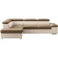 sit&more Ecksofa Valantine L-Form, B: 272 cm, mit Arm- & Kopfteilverstellung, optional mit Schlaffunktion