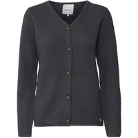 OXMO Cardigan OXHelga Damen Feinstrick Cardigan/Strickjacke