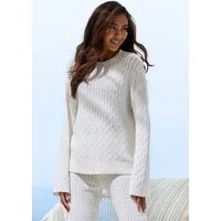 French Connection Strickpullover mit Zopfmuster, Loungewear