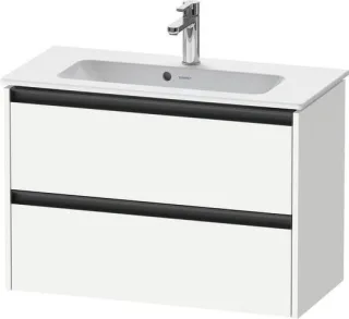 Duravit Ketho.2 Waschtischunterbau wandhängend Weiß Matt 810x390x549 mm - K25256018180000 K25256018180000
