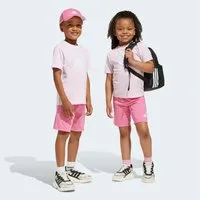 adidas Sportswear Trainingsanzug ESSENTIALS KIDS -SET (2-tlg), für Kinder, zweiteilig, aus Baumwolle