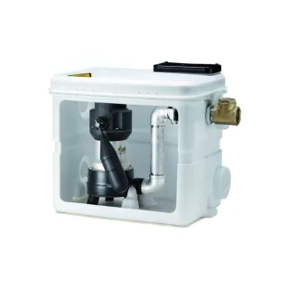 Jung Pumpen Hebefix Überflurbehälter JP09348 100 H, für Heißwasser, ohne Pumpe