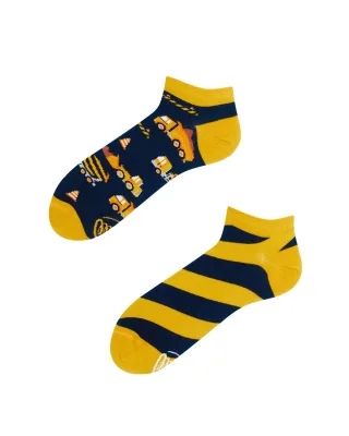 many mornings - Socken - The Builder gelb - Gr. - 46