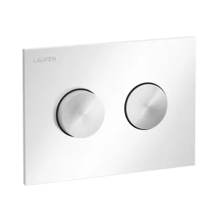 Laufen Betätigungsplatte GROOVE INEO mit Dual-Flush we glzd/Tasten Edst. gebür, H9001171940001 H9001171940001