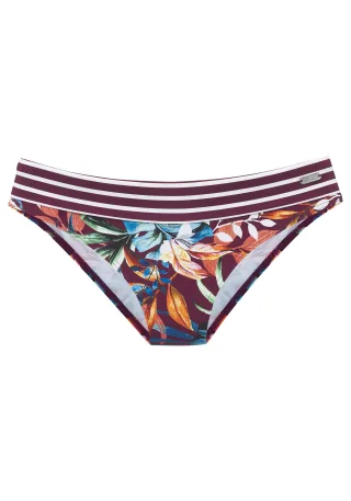LASCANA - Venice Beach LM exkl. Sport Umschlaghose bordeaux pri - Gr. - 40