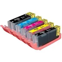 inkpro 5er Set Druckerpatronen kompatibel mit Canon PGI-580 & CLI-581 Tintenpatrone (für Pixma TR7500, TR7520, TR7550, TR7650, TR8500, TR8520, TR8550, TR8551, TR8600, TR8620, TR8650, TS6100, TS6150, TS6151, TS6200, TS6220, TS6240, TS6241, TS6250, TS6