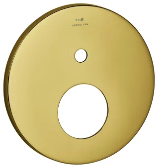 GROHE Rosette 48616 rund für EHM-FMS mit 2-Wege Umstellung cool sunrise, 48616GL0 48616GL0