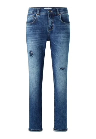 ANGELS - 3463781-3388 BOYFRIEND SEQUIN mid blue used destroyed - Gr. - 30