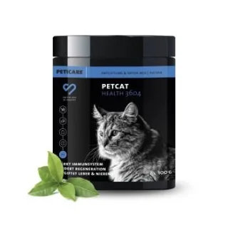 Peticare Detox Entgiftung Pulver für Katzen, reinigende Formel