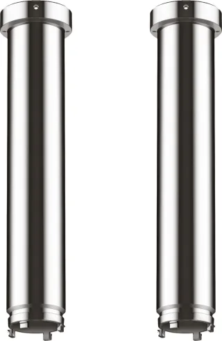 Hansgrohe Verlängerungsset Deckenanschluss Axor ShowerHeaven edelstahl optik, 13603800 13603800