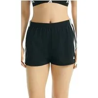 adidas Sportswear Webshorts Sport Active Essentials Cotton 3 Stripes überzogener, elastischer Bund, Pure Cotton, weites Bein, atmungsaktiv