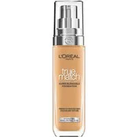 L'ORÉAL PARIS Foundation TRUE MATCH FOUNDATION, lässt sich mühelos verblenden, ohne sichtbare Ränder zu hinterlassen