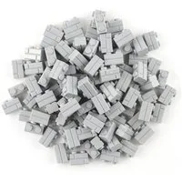 LEGO® LEGO® 1x2 Mauersteine Bausteine Hellgrau - 98283 NEU! Menge 250x Spielbausteine, (Bausteine, 250 St., Kreativ-Set), Made in Europe